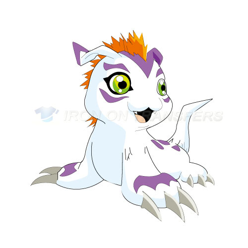 Digital Monsters Iron-on Stickers (Heat Transfers)NO.3535